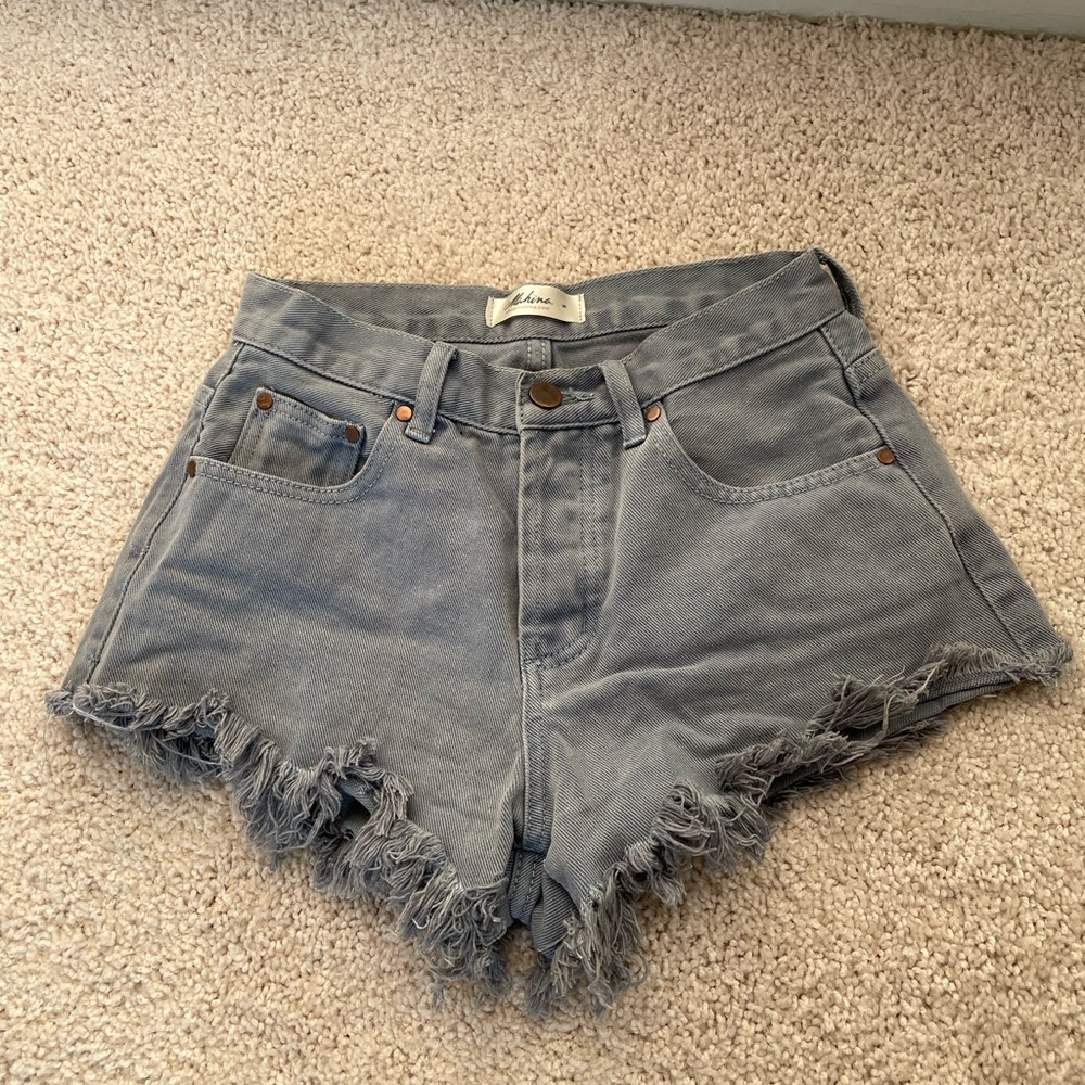Jean shorts